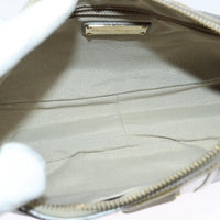 Salvatore Ferragamo Salvatore Ferragamo Vala Shoulder Bag Leather Gray Leather Shoulder Bag Bag (Pre-Loved)