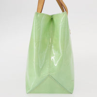 Louis Vuitton Reade Handbag Monogram Vernis Green Patent_Leather Tote Bag Bag (Pre-Loved)