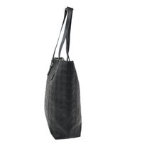 Salvatore Ferragamo Gancini Tote Gancini Canvas Black Canvas Tote Bag Bag (Pre-Loved)