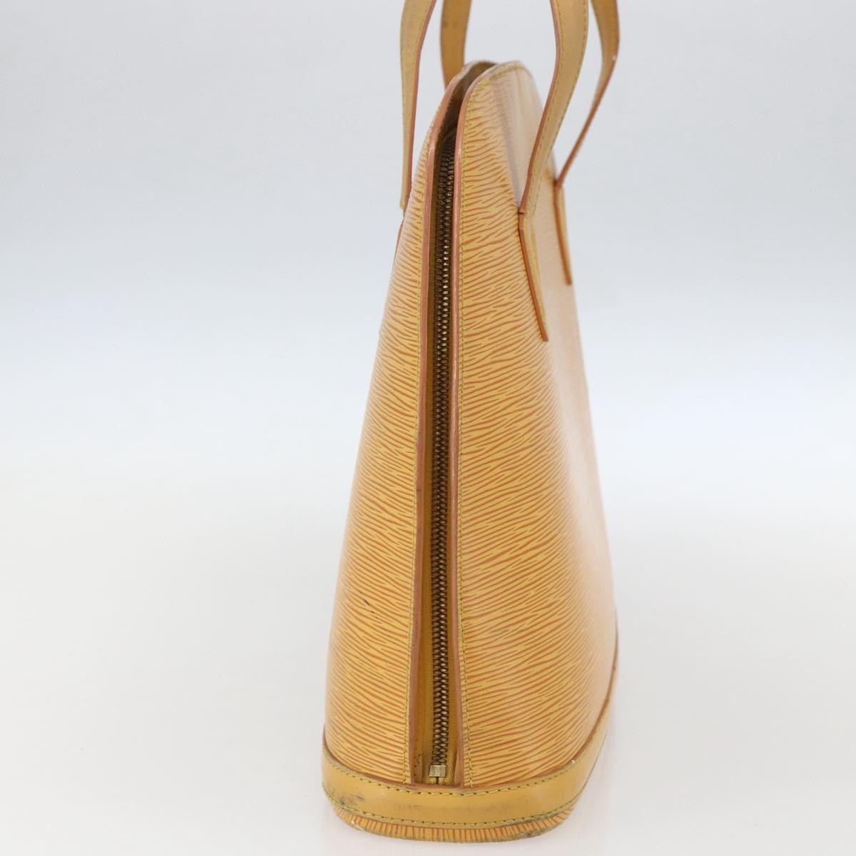 Louis Vuitton Lussac Handbag Epi Leather Yellow Leather Shoulder Bag Bag (Authentic Pre-Loved)
