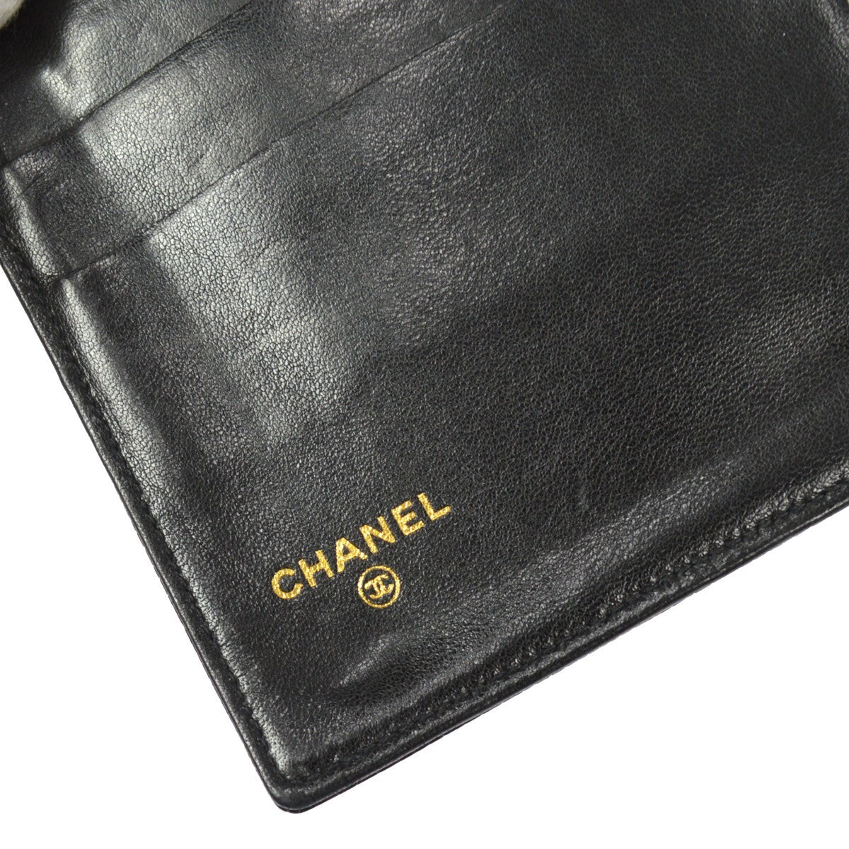 Chanel Timeless Cc French Wallet Caviar Black Leather Wallets Accessory (Authentic Pre-Loved)