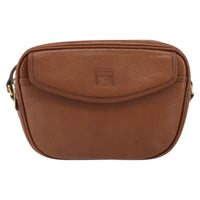 Burberry Burberry Vintage Shoulder Bag Leather Brown Leather Shoulder Bag Bag (Pre-Loved)