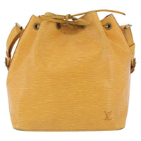 Louis Vuitton Petit Noe Handbag Epi Leather Yellow Leather Shoulder Bag Bag (Authentic Pre-Loved)