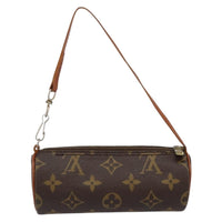 Louis Vuitton Papillon Pochette Monogram Canvas Brown Canvas Clutche & Pouche Bag (Authentic Pre-Loved)