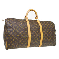 Louis Vuitton Louis Vuitton Keepall Bag Monogram Canvas Brown Canvas Travel Bag Bag (Authentic Pre-Loved)