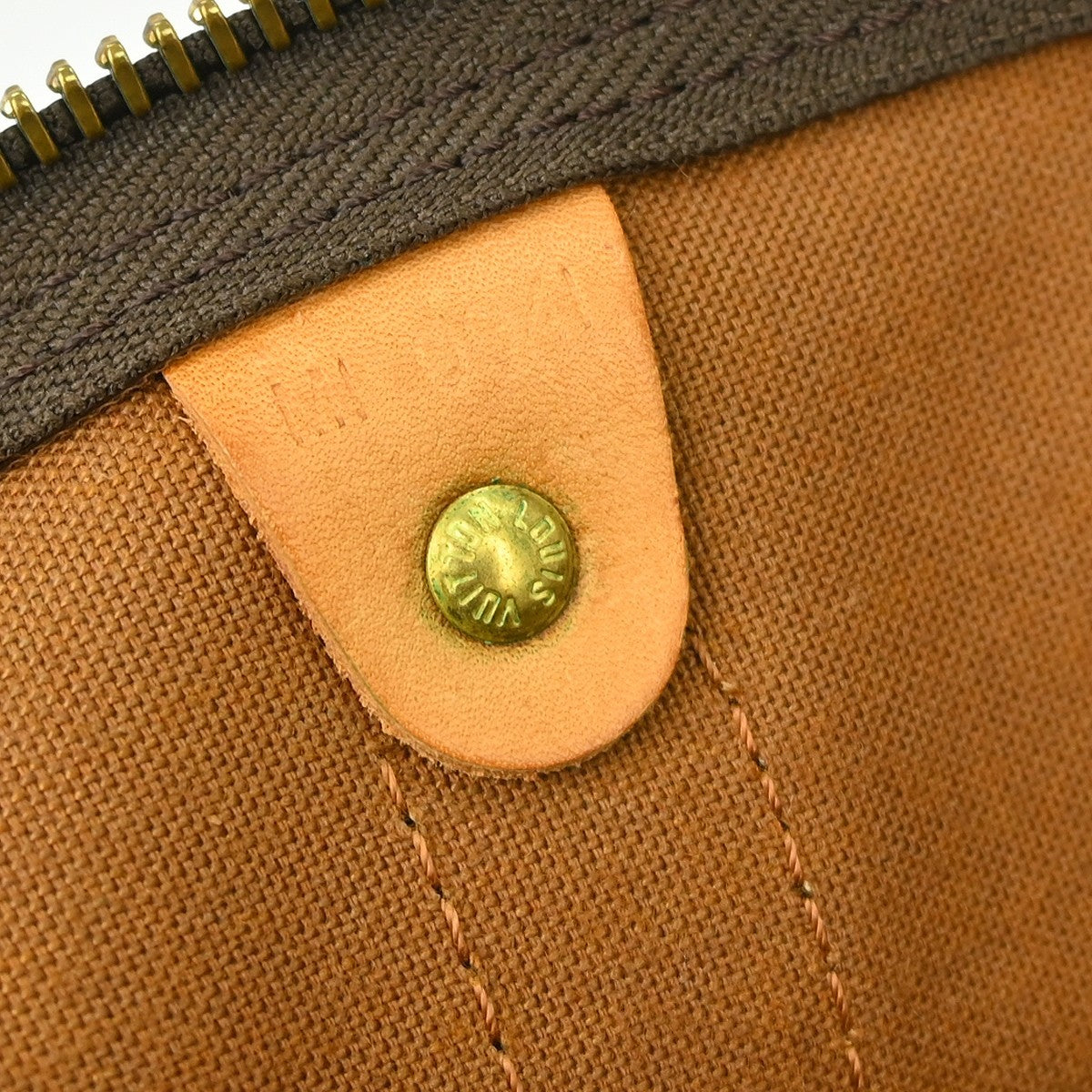Louis Vuitton Louis Vuitton Keepall Bag Monogram Canvas Brown Canvas Travel Bag Bag (Pre-Loved)