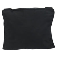 Prada Flat Messenger Bag Tessuto Black Nylon Shoulder Bag Bag (Pre-Loved)