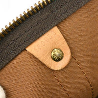 Louis Vuitton Keepall Bag Monogram Canvas Brown Canvas Travel Bag Bag (Authentic Pre-Loved)