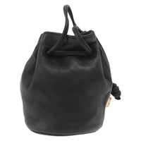 Chanel Camellia Clutch Bag Leather Black Leather Clutche & Pouche Bag (Pre-Loved)