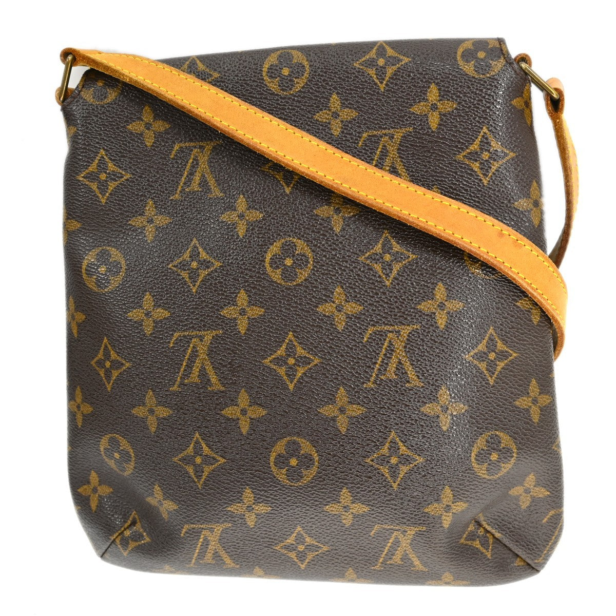 Louis Vuitton Musette Salsa Handbag Monogram Canvas Brown Canvas Shoulder Bag Bag (Authentic Pre-Loved)