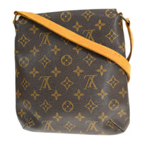 Louis Vuitton Musette Salsa Handbag Monogram Canvas Brown Canvas Shoulder Bag Bag (Authentic Pre-Loved)
