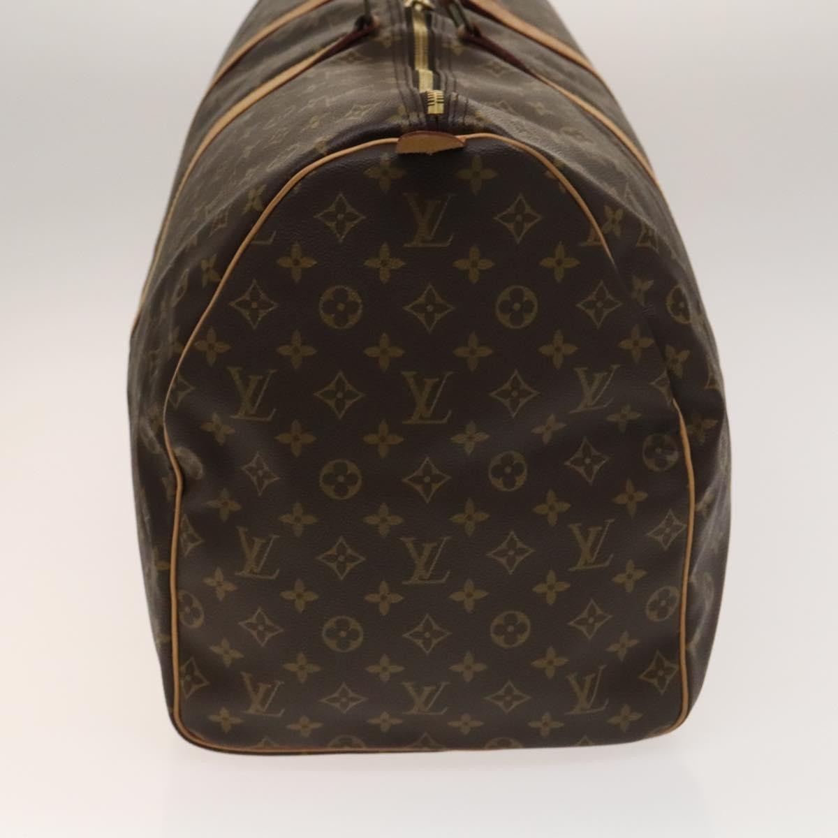 Louis Vuitton Keepall Bag Monogram Canvas Brown Canvas Bag (Pre-Loved)