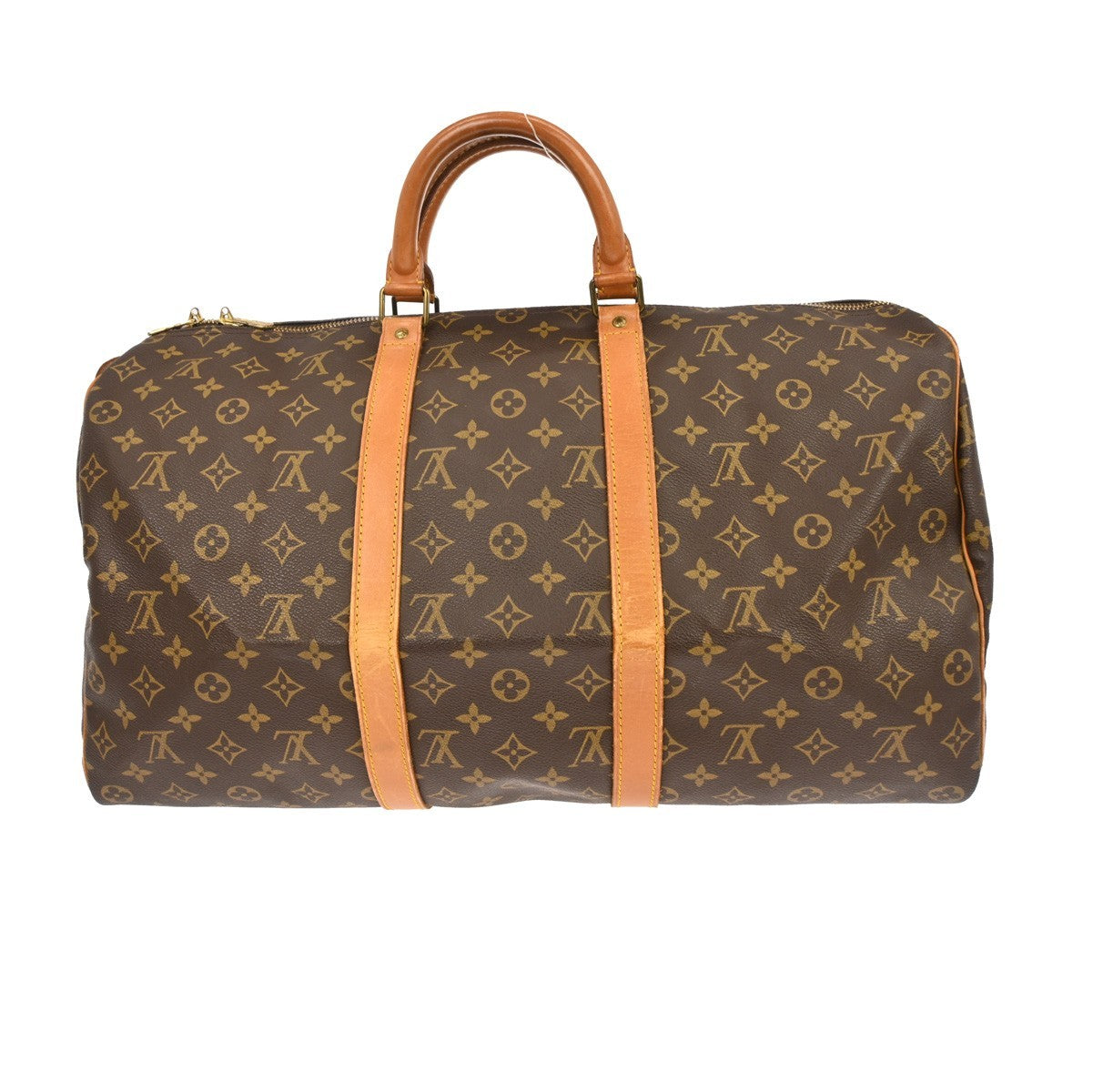 Louis Vuitton Louis Vuitton Keepall Bag Monogram Canvas Brown Canvas Travel Bag Bag (Pre-Loved)