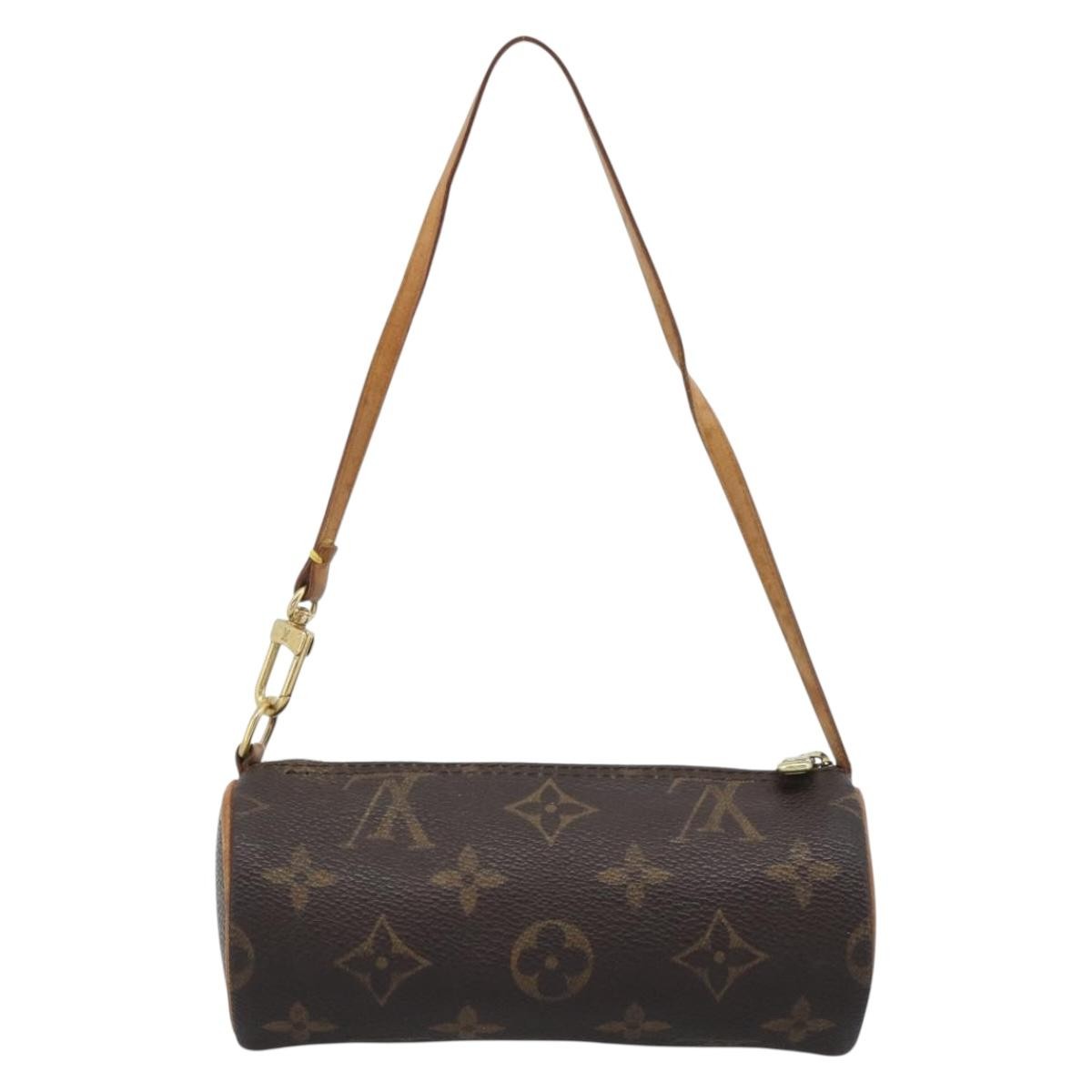 Louis Vuitton Papillon Pochette Monogram Canvas Brown Canvas Clutche & Pouche Bag (Pre-Loved)
