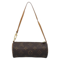 Louis Vuitton Papillon Pochette Monogram Canvas Brown Canvas Clutche & Pouche Bag (Pre-Loved)