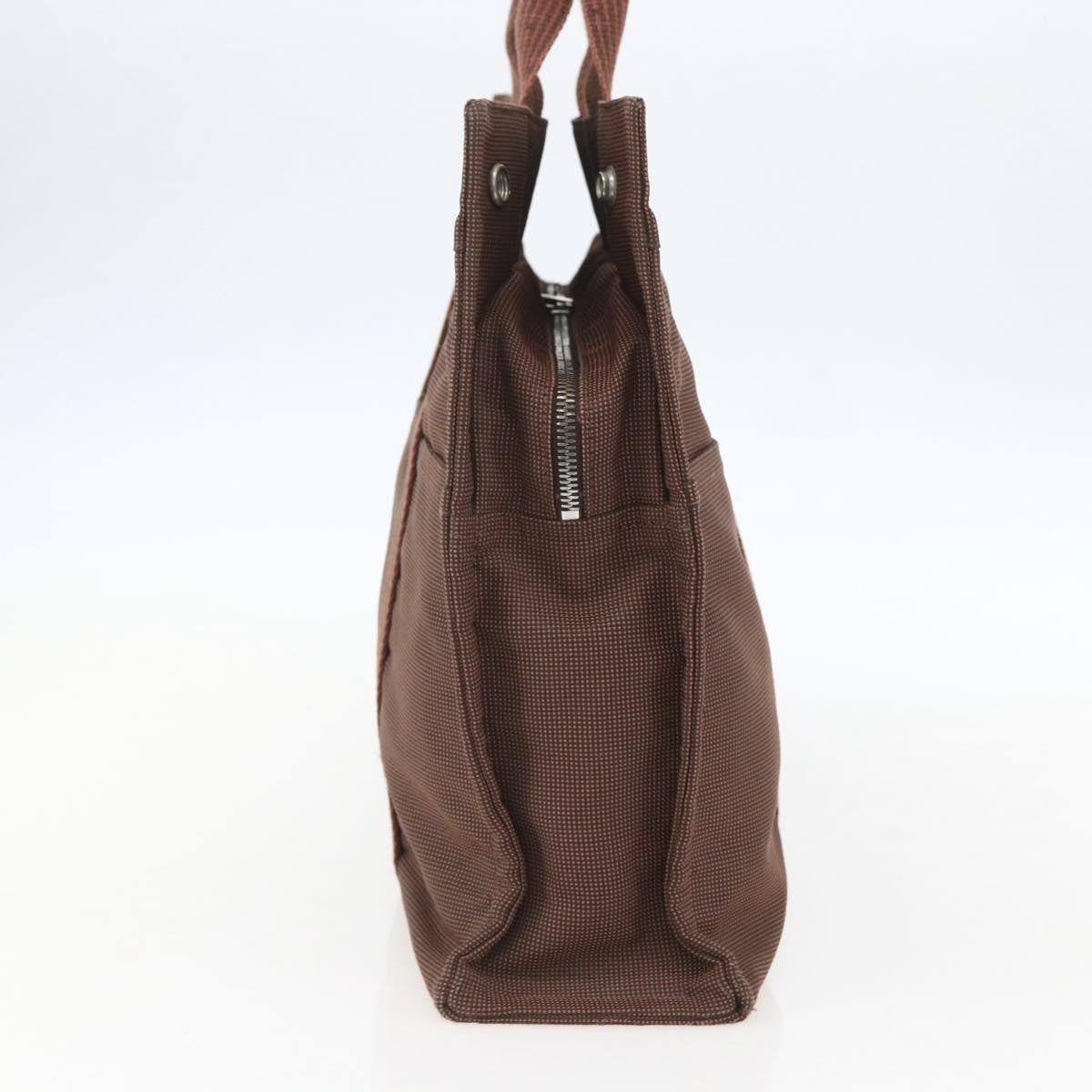 Hermes Fourre-Tout Herline Fourre-Tout Herline Brown Canvas Tote Bag Bag (Pre-Loved)