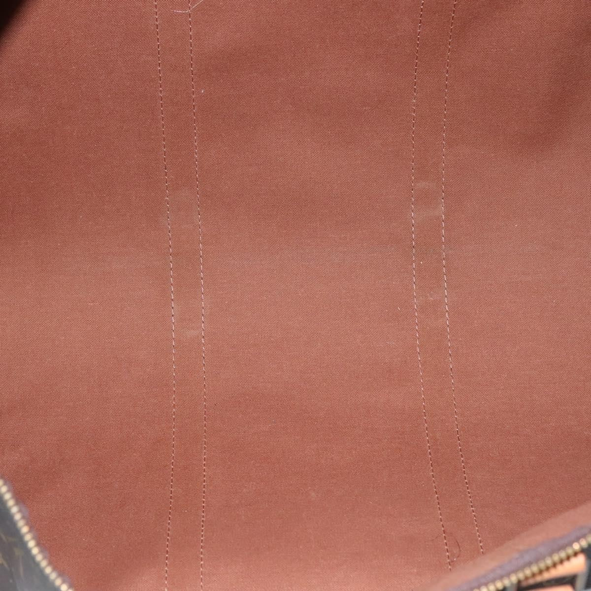Louis Vuitton Keepall Bag Monogram Canvas Brown Canvas Travel Bag Bag (Pre-Loved)