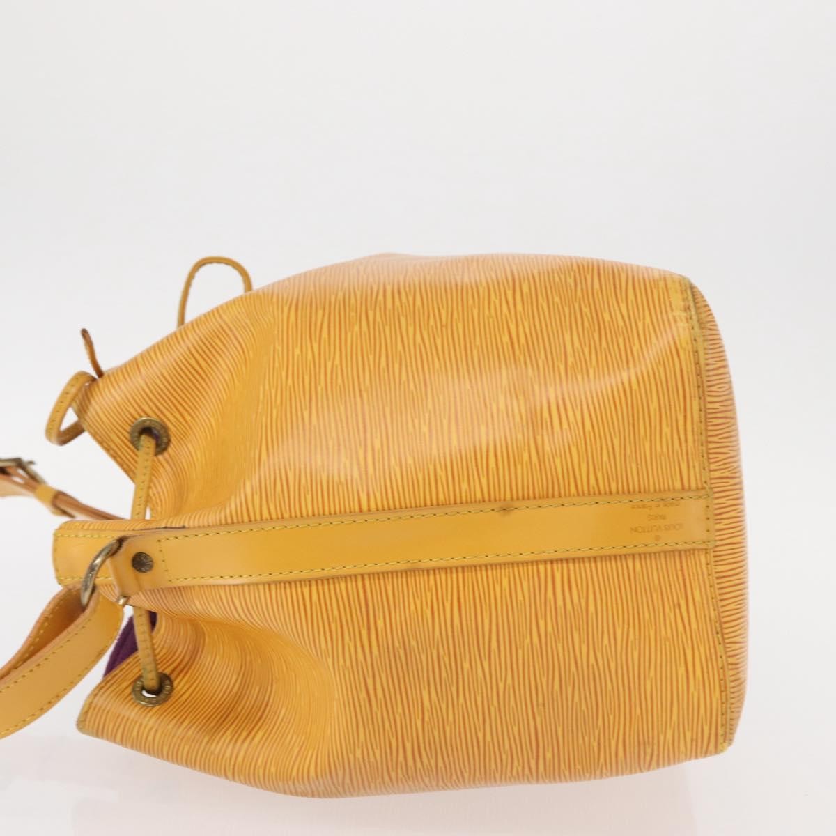 Louis Vuitton Petit Noe Handbag Epi Leather Yellow Leather Shoulder Bag Bag (Pre-Loved)