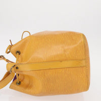 Louis Vuitton Petit Noe Handbag Epi Leather Yellow Leather Shoulder Bag Bag (Pre-Loved)