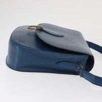Louis Vuitton Saint Cloud Handbag Epi Leather Blue Leather Shoulder Bag Bag (Authentic Pre-Loved)