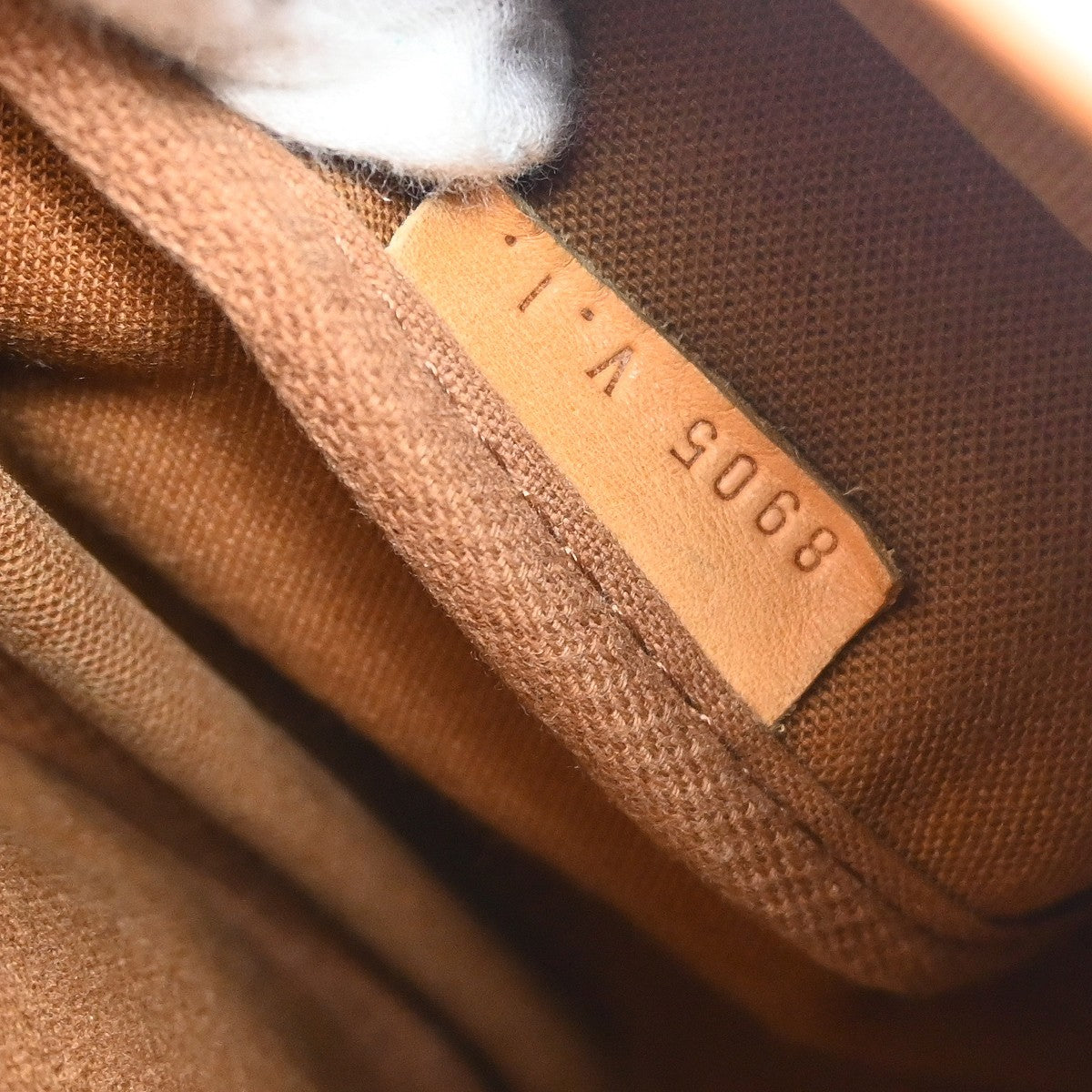 Louis Vuitton Louis Vuitton Saumur Handbag Monogram Canvas Brown Canvas Shoulder Bag Bag (Authentic Pre-Loved)