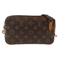 Louis Vuitton Pochette Marly Bandouliere Bag Monogram Canvas Brown Canvas Shoulder Bag Bag (Authentic Pre-Loved)