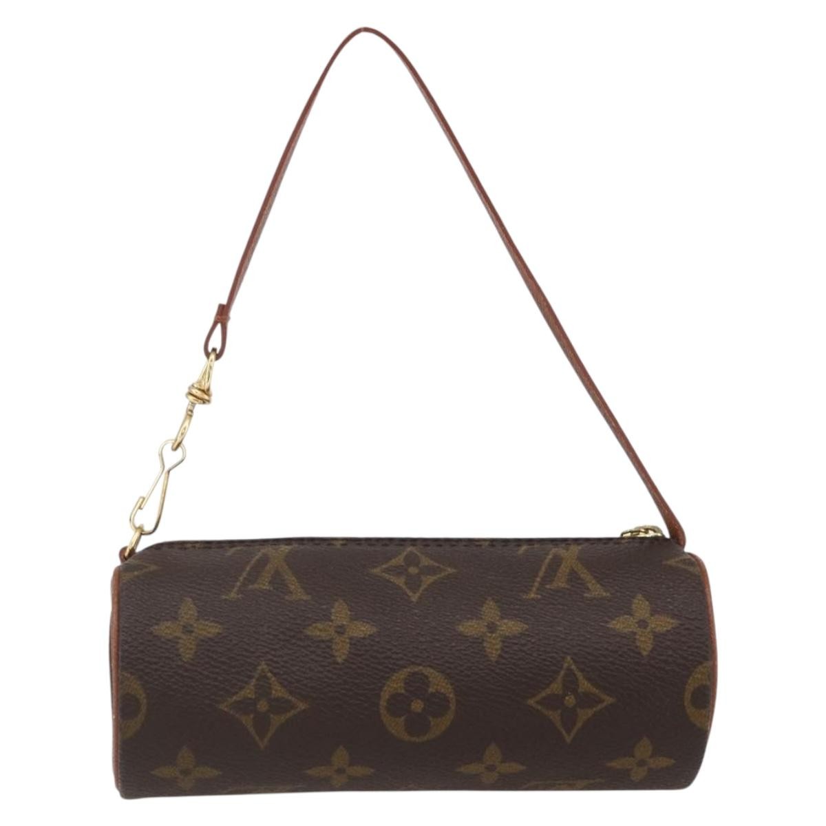 Louis Vuitton Papillon Pochette Monogram Canvas Brown Canvas Clutche & Pouche Bag (Pre-Loved)