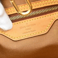 Louis Vuitton Batignolles Handbag Monogram Canvas Brown Canvas Shoulder Bag Bag (Authentic Pre-Loved)