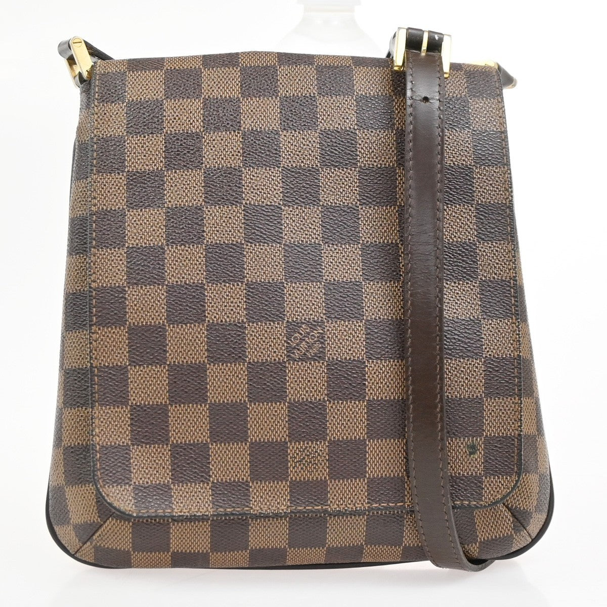 Louis Vuitton Musette Salsa Handbag Damier Canvas Brown Canvas Shoulder Bag Bag (Pre-Loved)
