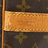 Louis Vuitton Keepall Bandouliere Bag Monogram Canvas Brown Canvas Travel Bag Bag (Authentic Pre-Loved)