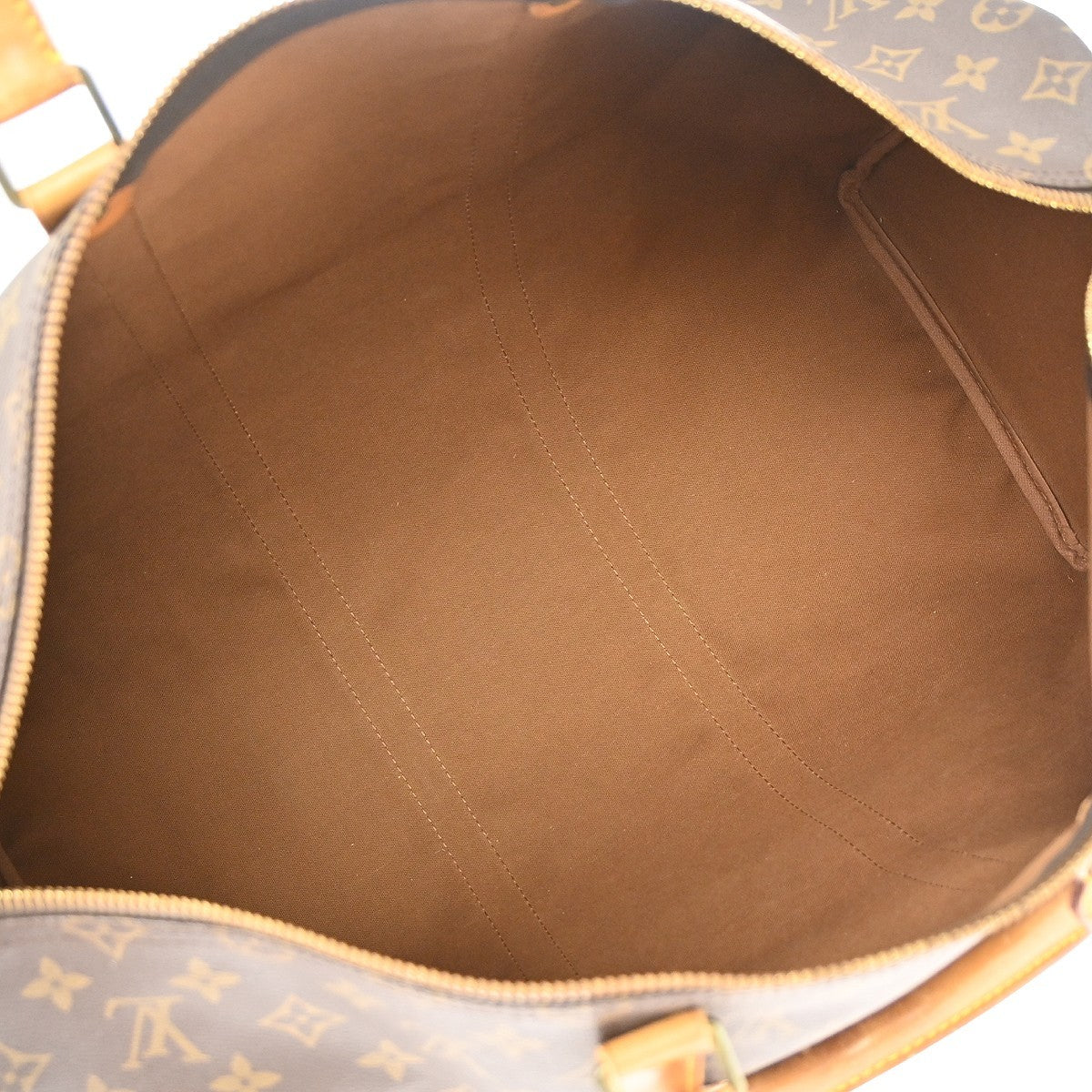 Louis Vuitton Louis Vuitton Keepall Bag Monogram Canvas Brown Canvas Travel Bag Bag (Pre-Loved)