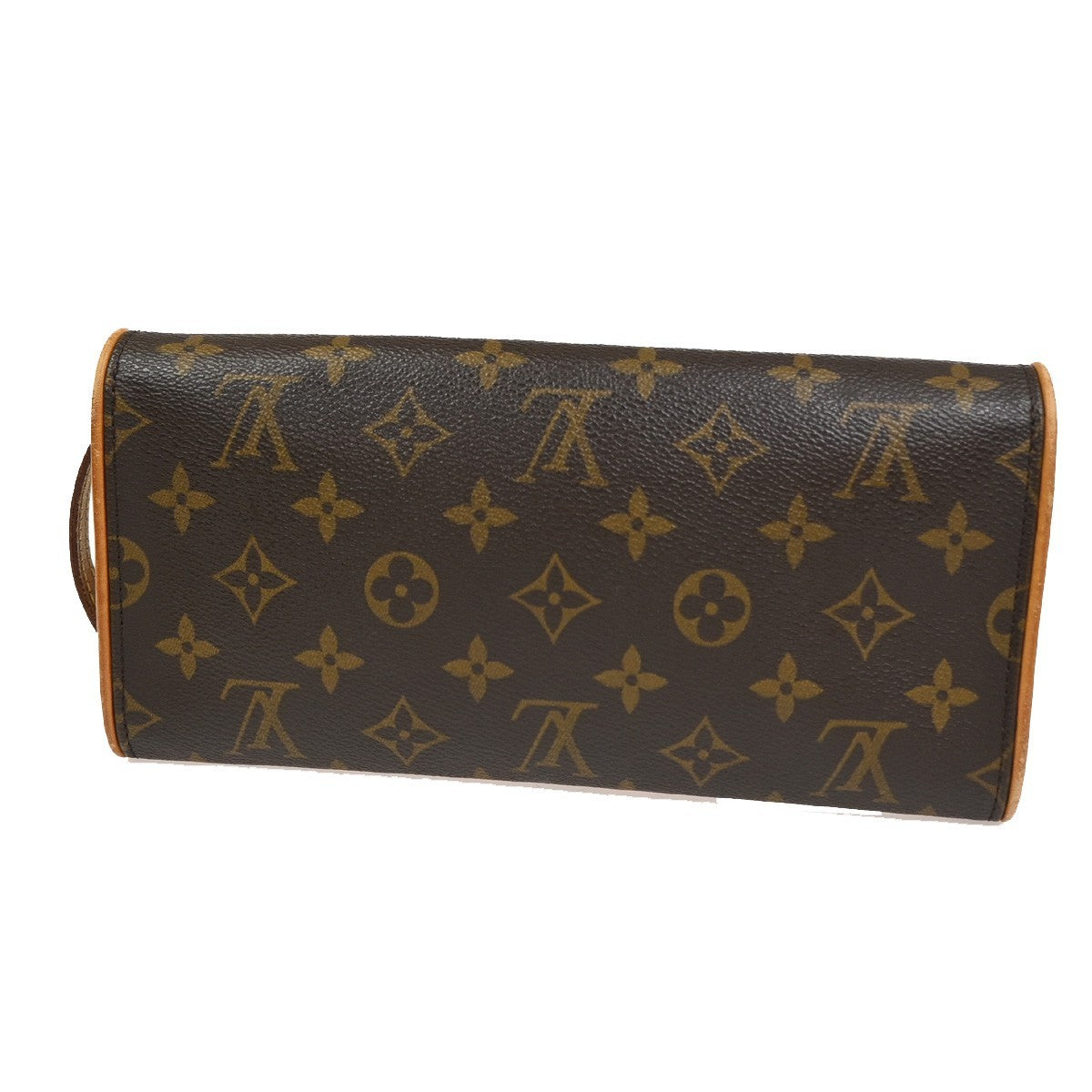 Louis Vuitton Twin Handbag Monogram Canvas Brown Canvas Clutche & Pouche Bag (Pre-Loved)