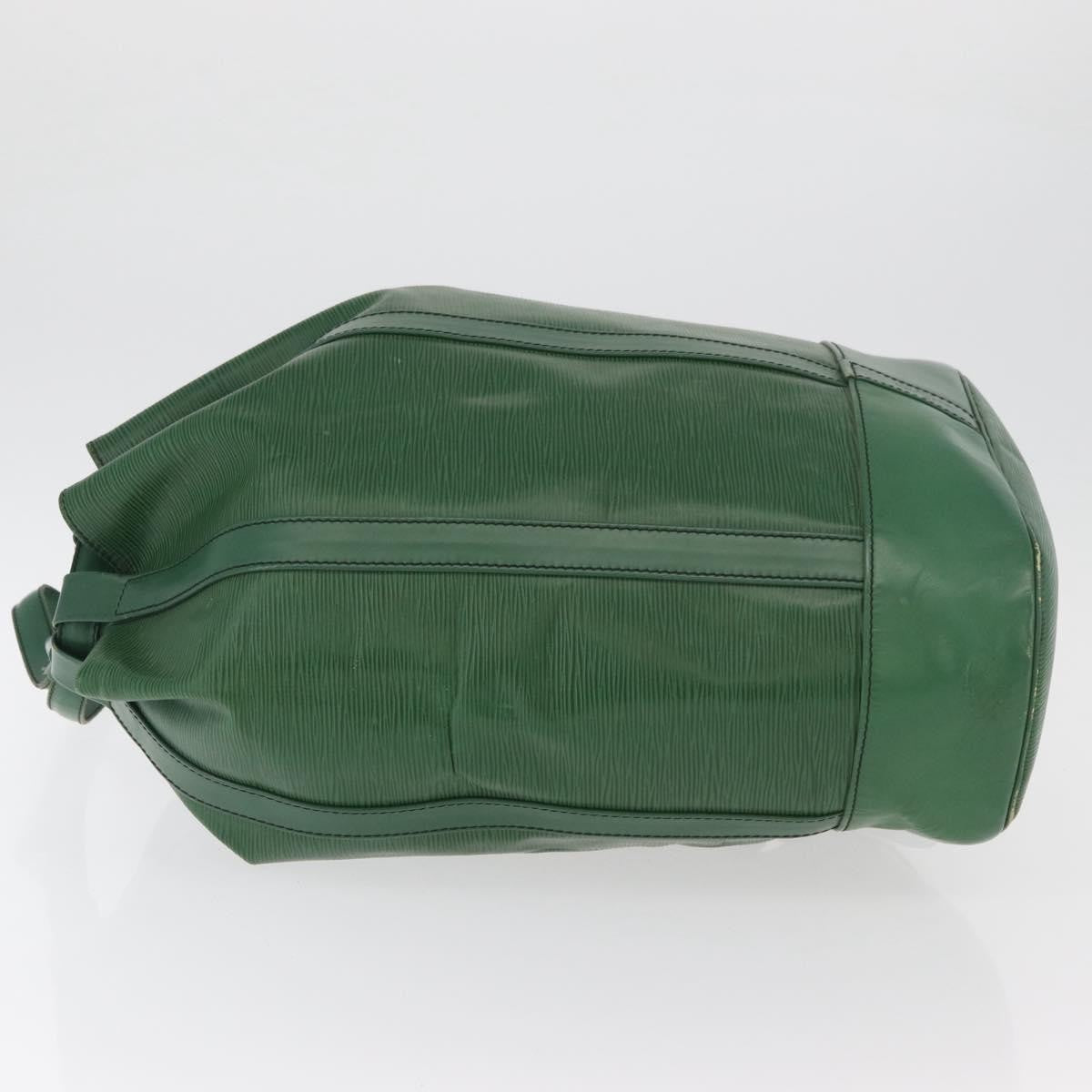 Louis Vuitton Randonnee Backpack Epi Leather Green Leather Backpack Bag (Authentic Pre-Loved)