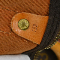 Louis Vuitton Keepall Bag Monogram Canvas Brown Canvas Travel Bag Bag (Pre-Loved)