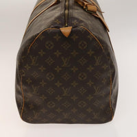 Louis Vuitton Keepall Bag Monogram Canvas Brown Canvas Travel Bag Bag (Pre-Loved)