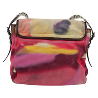 Chanel Flower Power Messenger Bag Multicolor Printed Nubuck Multicolour Suede Shoulder Bag Bag (Authentic Pre-Loved)