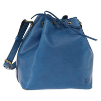 Louis Vuitton Petit Noe Handbag Epi Leather Blue Leather Shoulder Bag Bag (Authentic Pre-Loved)