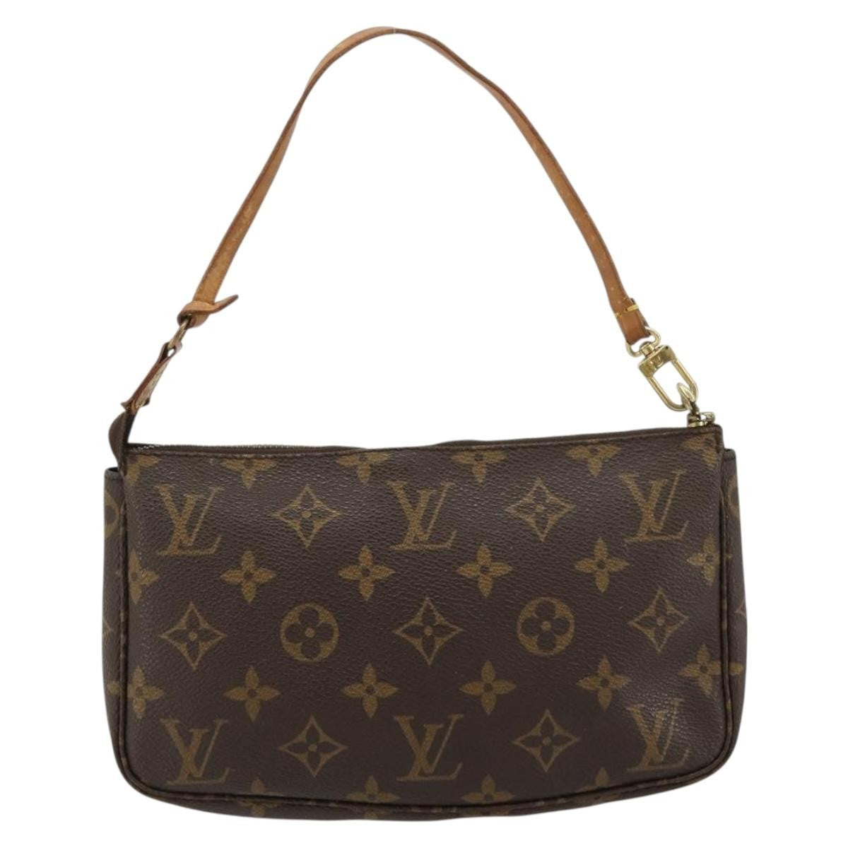 Louis Vuitton Pochette Accessoires Nm Monogram Canvas Brown Canvas Clutche & Pouche Bag (Authentic Pre-Loved)