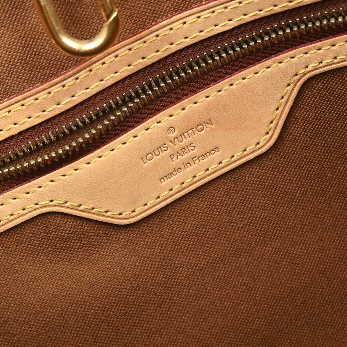 Louis Vuitton Louis Vuitton Batignolles Handbag Monogram Canvas Brown Canvas Tote Bag Bag (Pre-Loved)