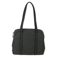 Prada Vintage Tote Tessuto Khaki Nylon Tote Bag Bag (Pre-Loved)