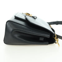 Louis Vuitton Boccador Handbag Epi Leather Black Leather Shoulder Bag Bag (Authentic Pre-Loved)