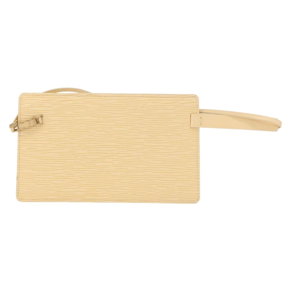 Louis Vuitton Rochelle Waist Bag Epi Leather Ecru Leather Shoulder Bag Bag (Authentic Pre-Loved)