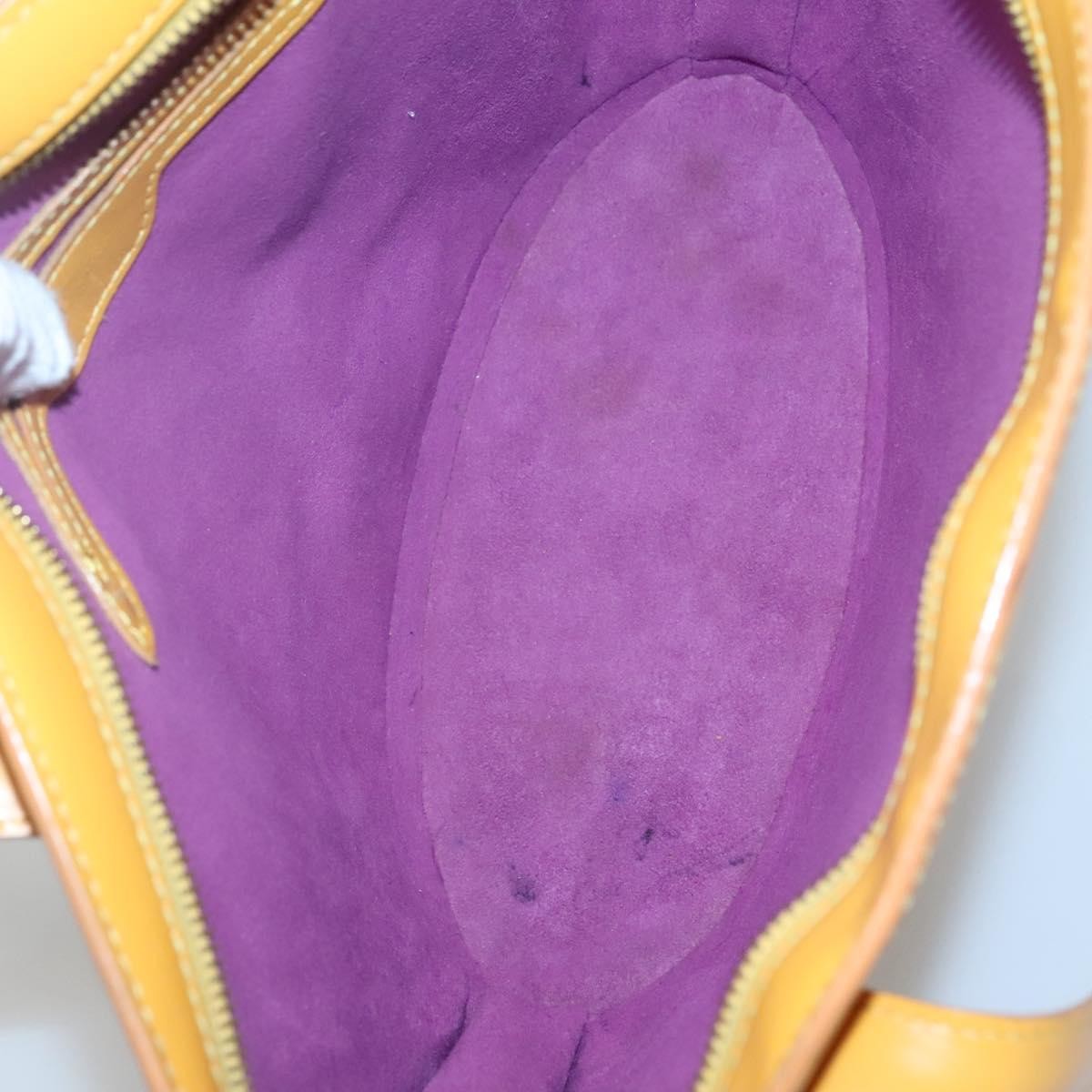 Louis Vuitton Saint Jacques Handbag Epi Leather Yellow Leather Shoulder Bag Bag (Authentic Pre-Loved)