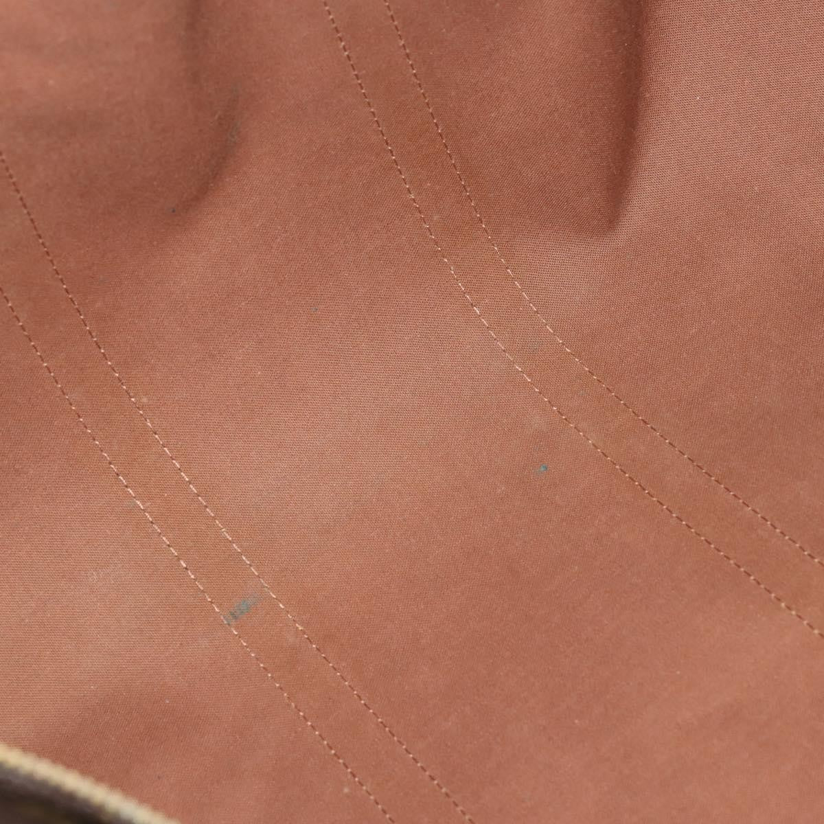 Louis Vuitton Keepall Bag Monogram Canvas Brown Canvas Travel Bag Bag (Authentic Pre-Loved)