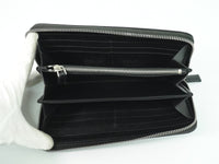 Prada Saffiano Wallet Leather Black Leather Wallets Accessory (Authentic Pre-Loved)