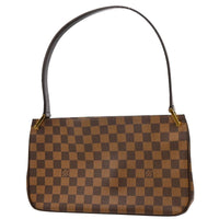 Louis Vuitton Aubagne Bag Damier Brown Canvas Shoulder Bag Bag (Authentic Pre-Loved)