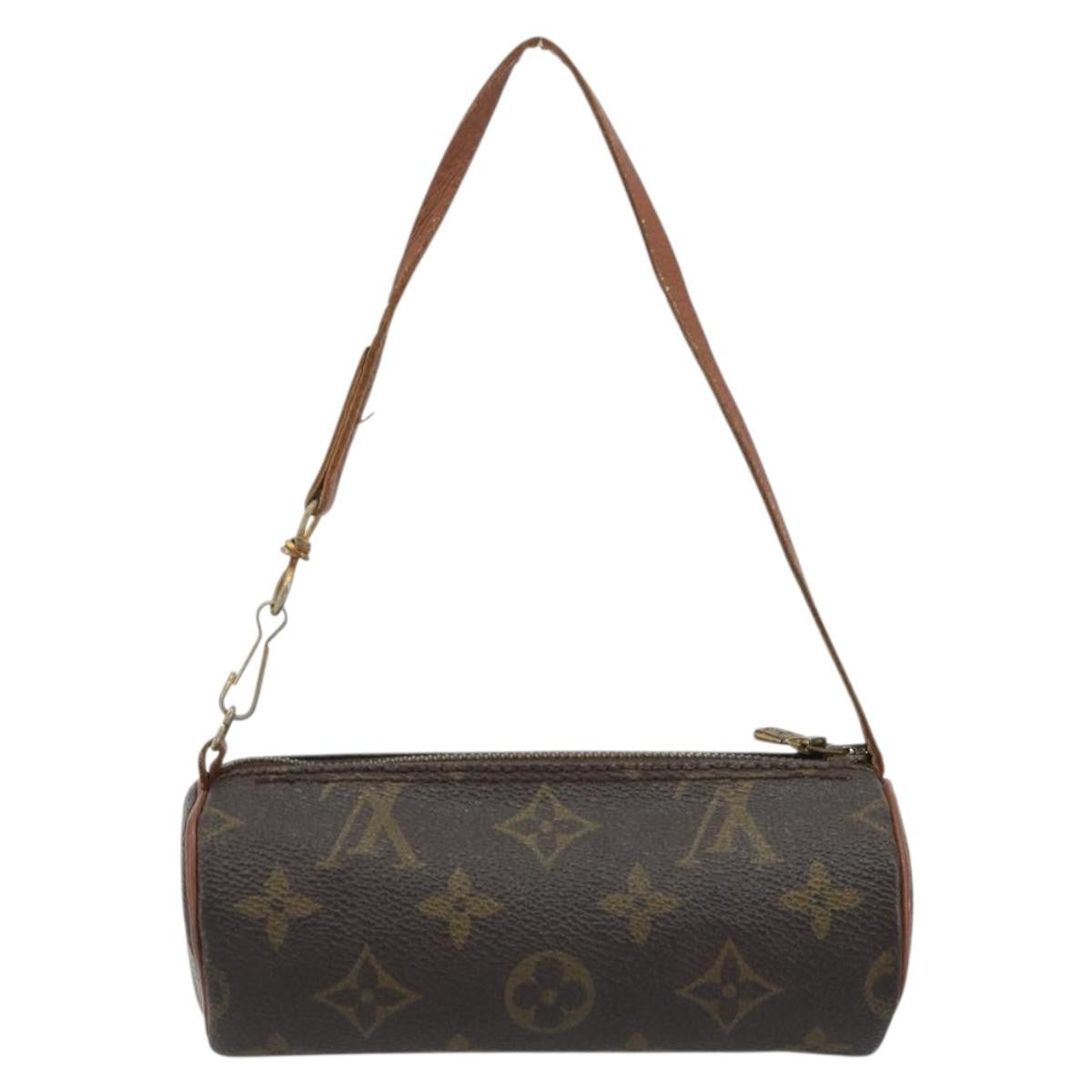 Louis Vuitton Papillon Pochette Monogram Canvas Brown Canvas Clutche & Pouche Bag (Authentic Pre-Loved)