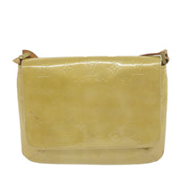 Louis Vuitton Thompson Street Handbag Monogram Vernis Beige Patent_Leather Shoulder Bag Bag (Authentic Pre-Loved)