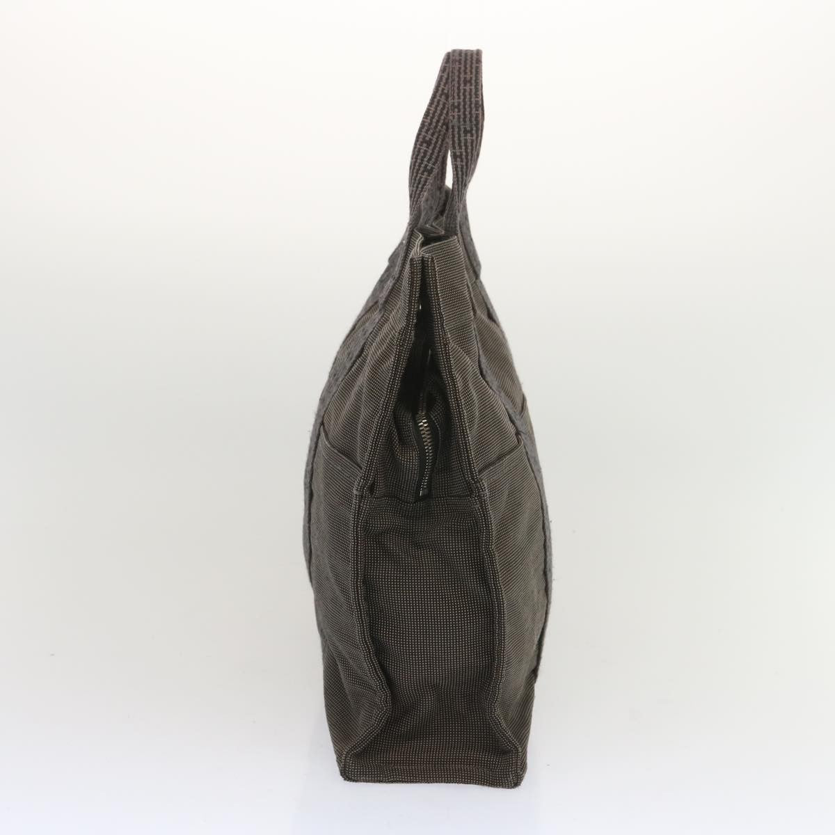 Hermes Fourre-Tout Herline Canvas Gray Canvas Tote Bag Bag (Authentic Pre-Loved)