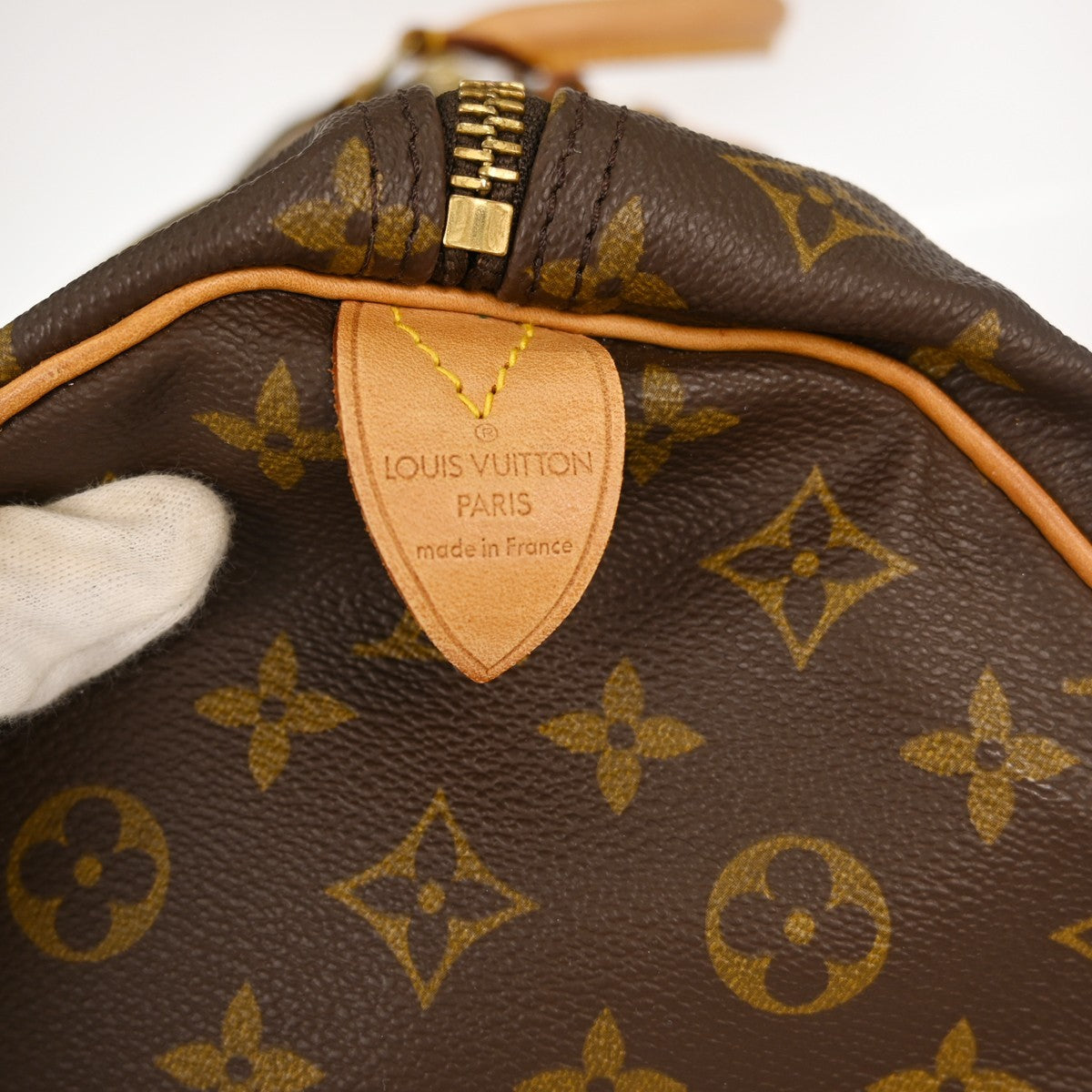 Louis Vuitton Keepall Bag Monogram Canvas Brown Canvas Travel Bag Bag (Authentic Pre-Loved)